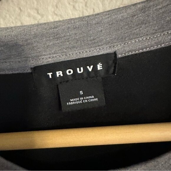 Trouvé Gray Women's Sweater with Tie Detail Size Small NWT - Picture 9 of 11